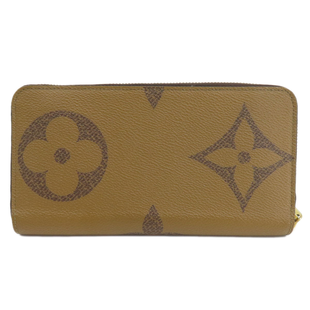 LOUIS VUITTON Long Wallet Purse M69353 Monogram reverse Brown Zippy wallet Women
