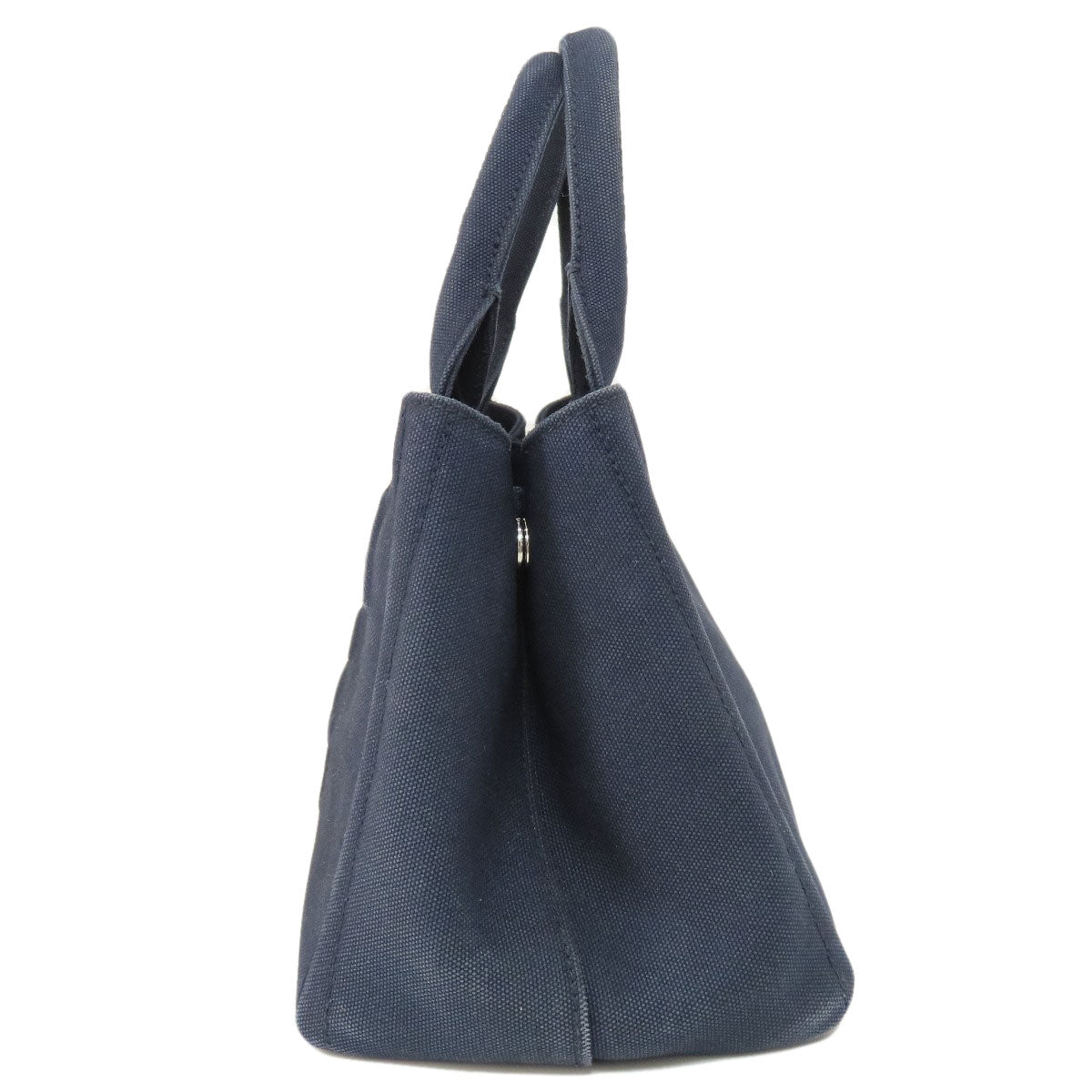PRADA Handbag 1BG439 canvas Navy Canapa mini 2 WAY