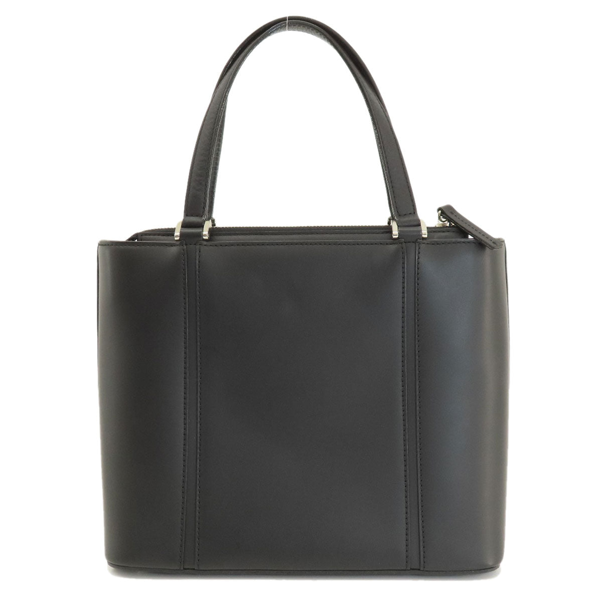 BURBERRY Handbag leather black logoMetal