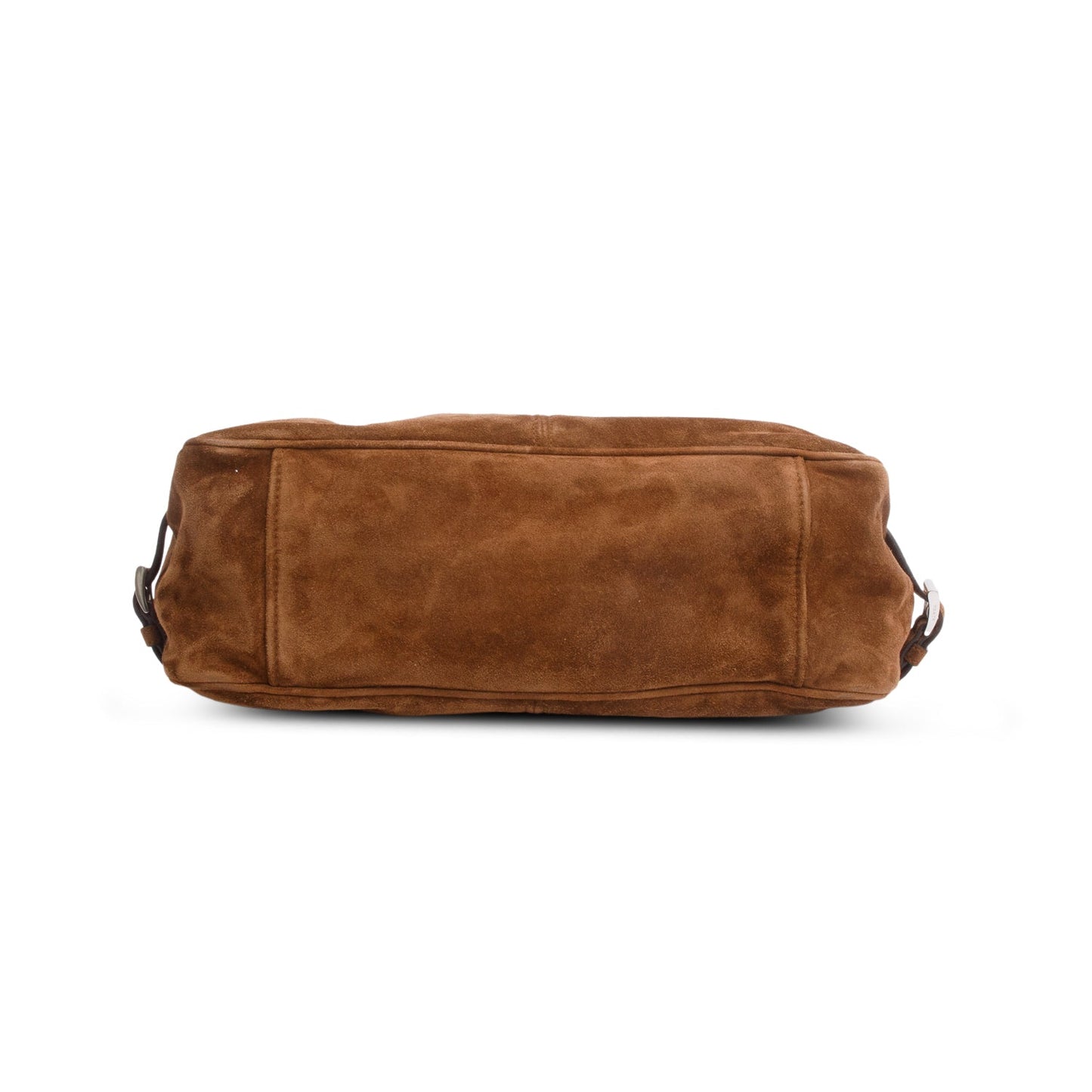 Prada Brown Suede Messenger Bag