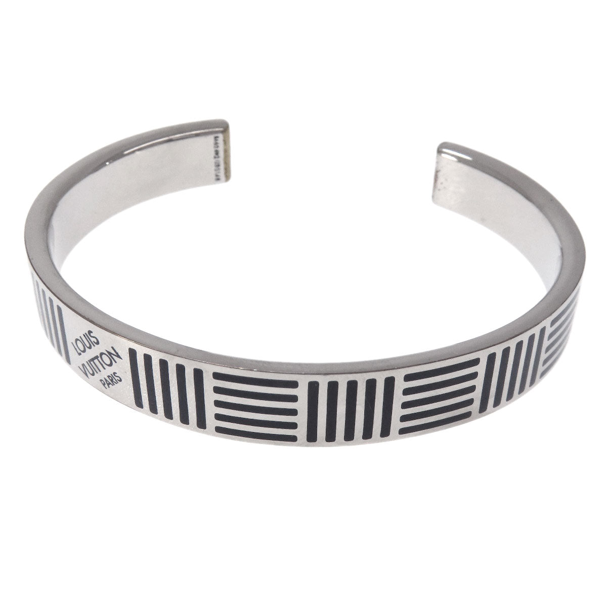 LOUIS VUITTON bracelet M62492 Brass, Enamel Silver Jonque Damier Colors mens(Unisex)