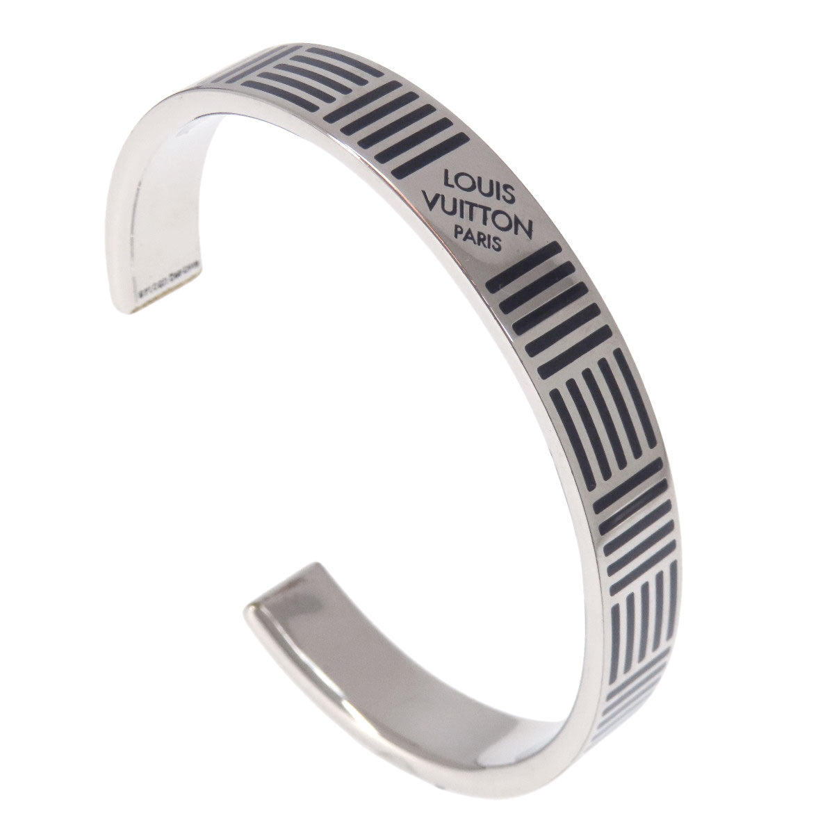 LOUIS VUITTON bracelet M62492 Brass, Enamel Silver Jonque Damier Colors mens(Unisex)