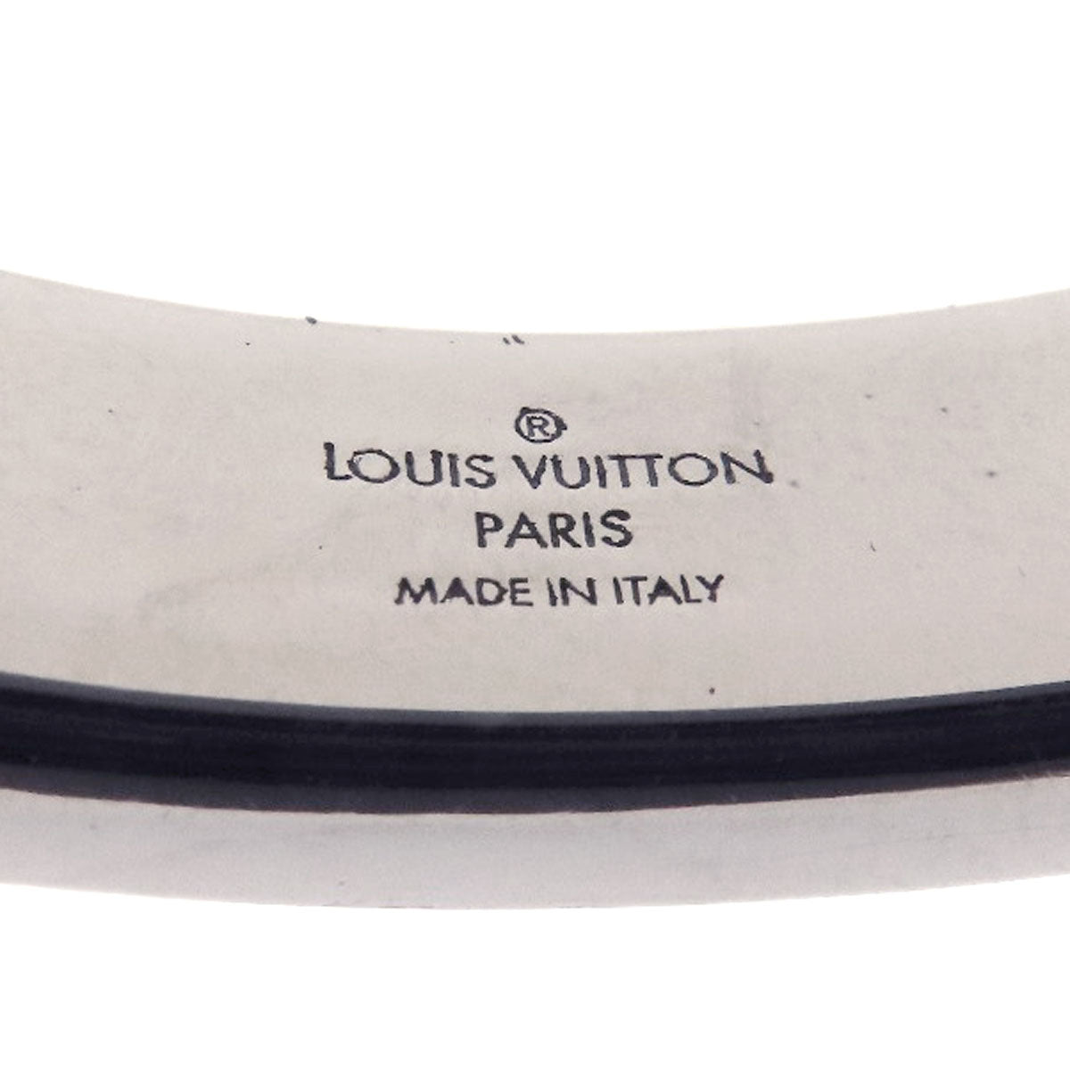 LOUIS VUITTON bracelet M62492 Brass, Enamel Silver Jonque Damier Colors mens(Unisex)