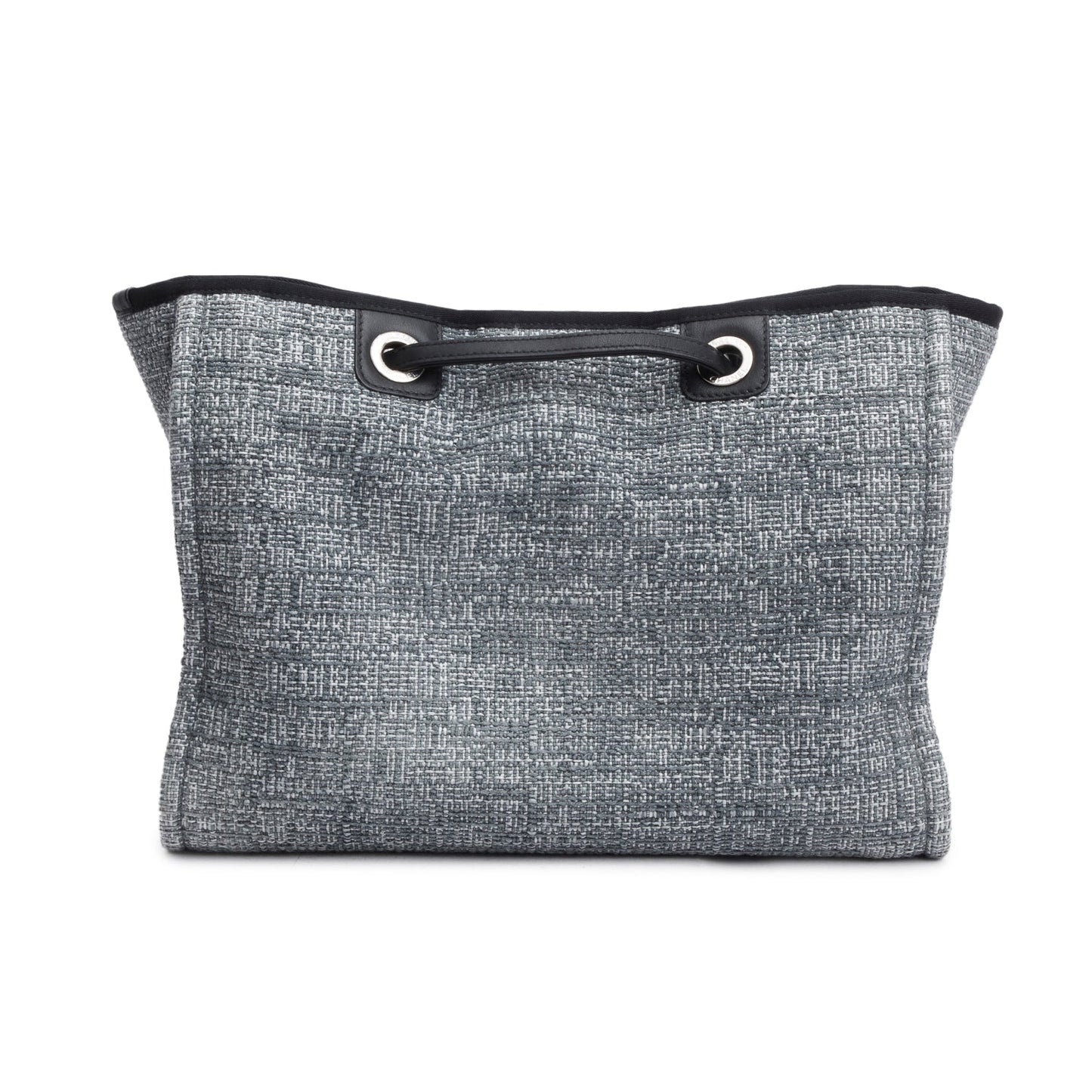 Chanel Grey Tweed Small Deauville Shopping Tote