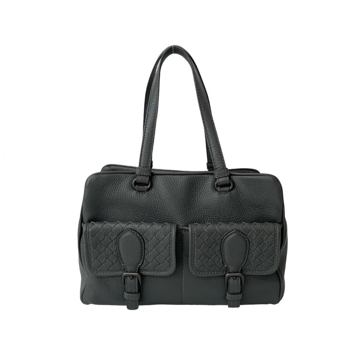 BOTTEGAVENETA Handbag leather gray