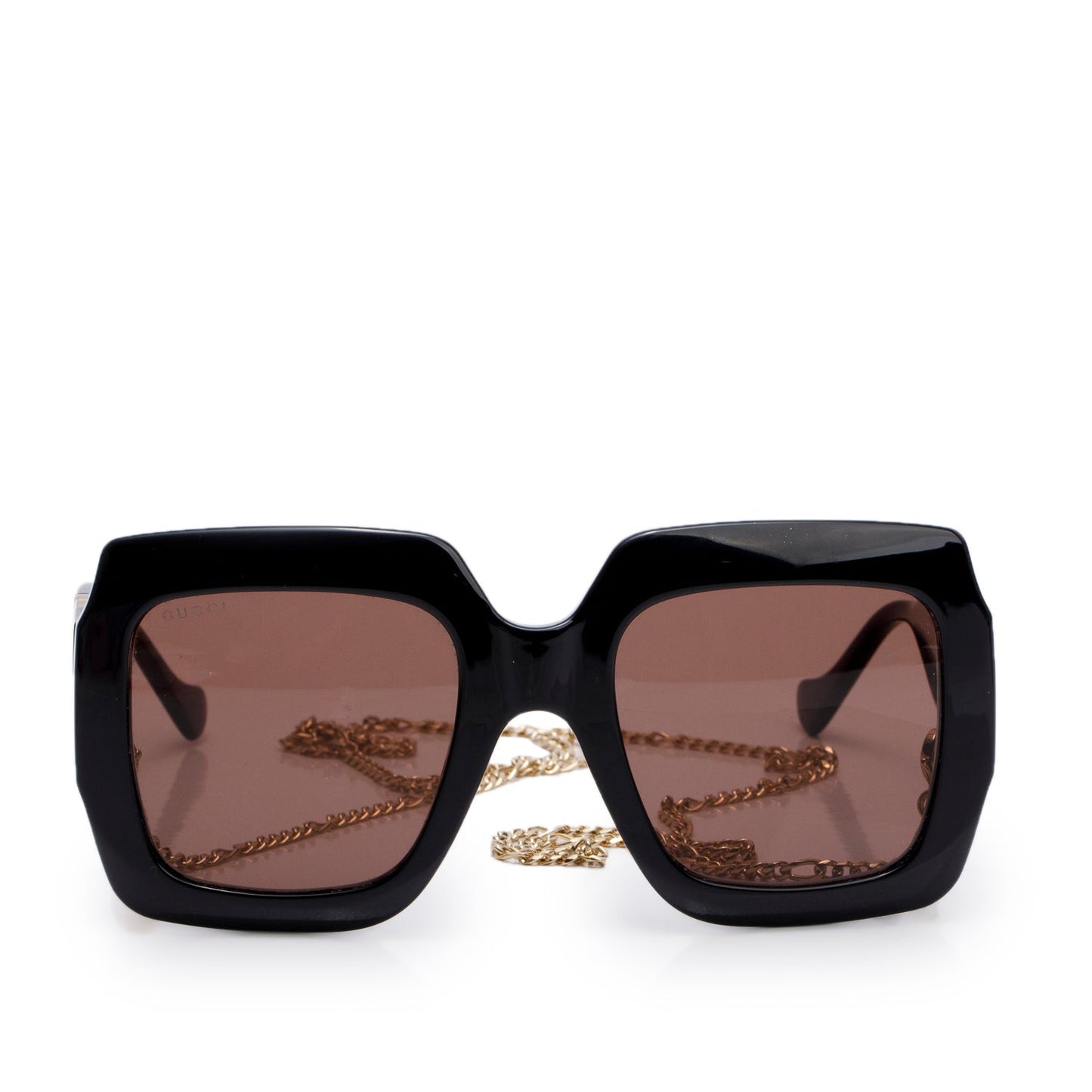 Gucci GG1022S Black Double G Oversized Square Sunglasses