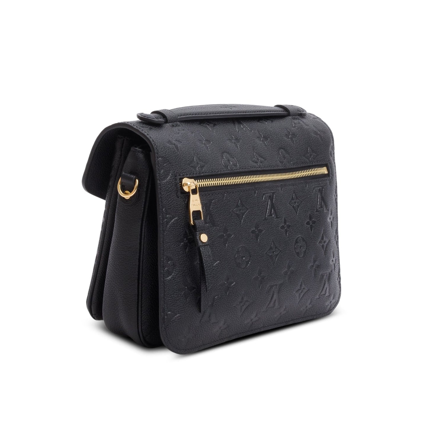 Louis Vuitton Black Monogram Empreinte Leather Pochette Metis