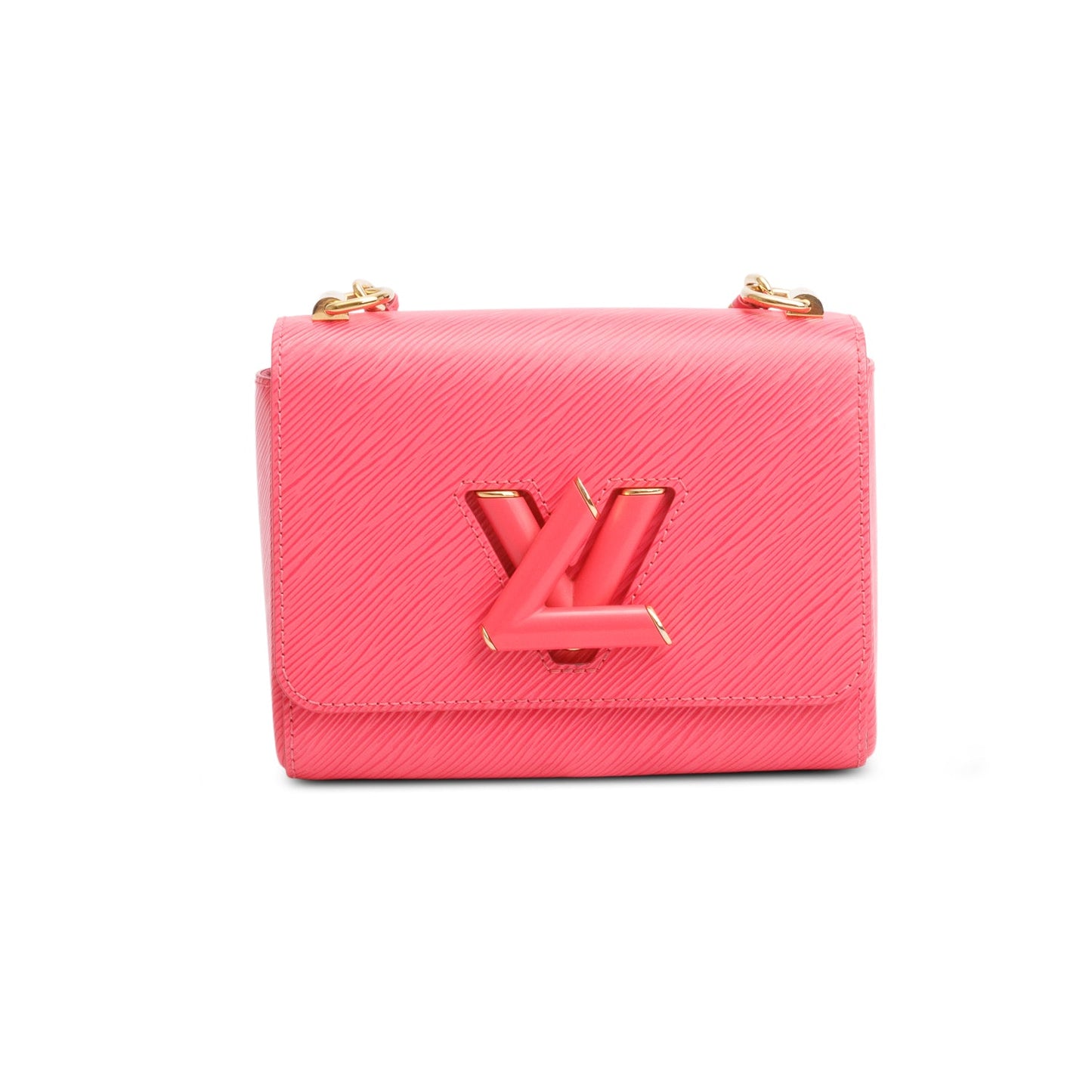 Louis Vuitton Pink Epi Leather Twist PM Shoulder Bag