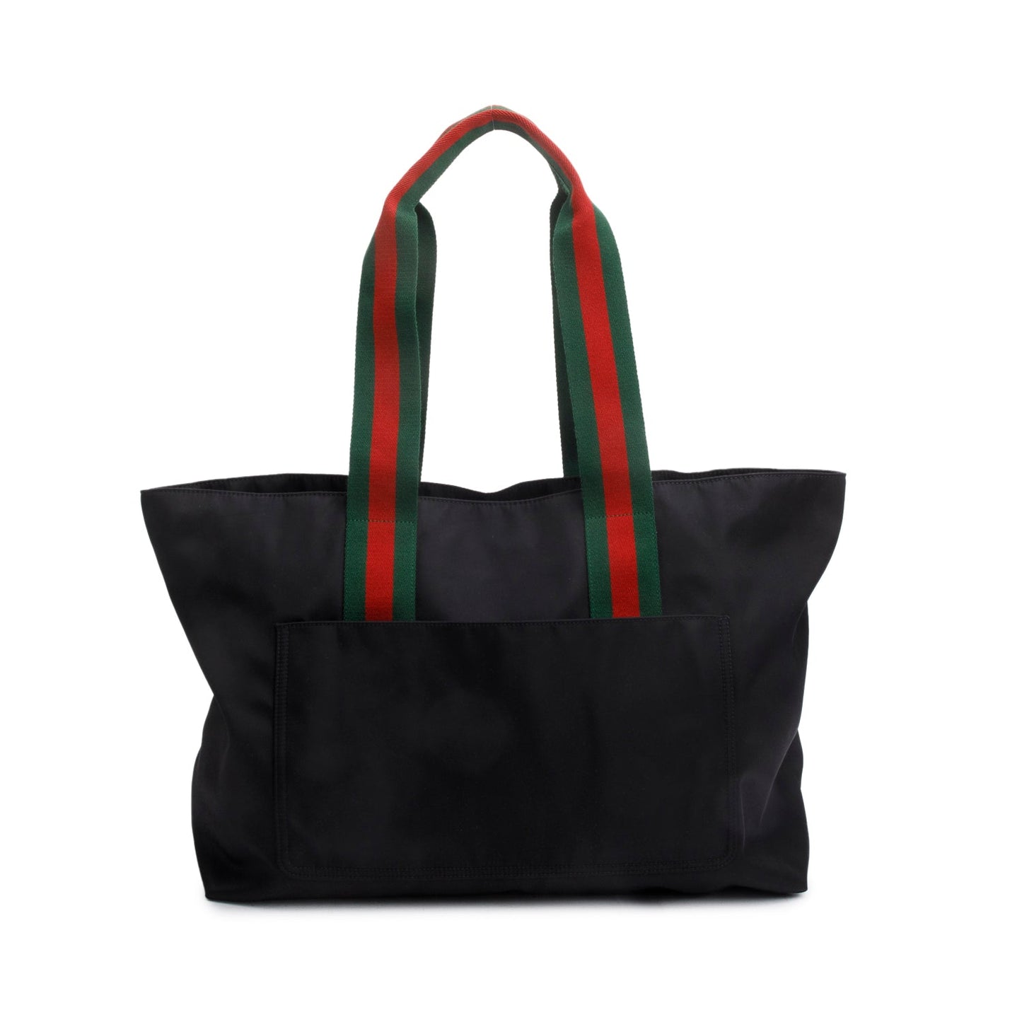 Gucci Black Nylon Web Weekender Bag