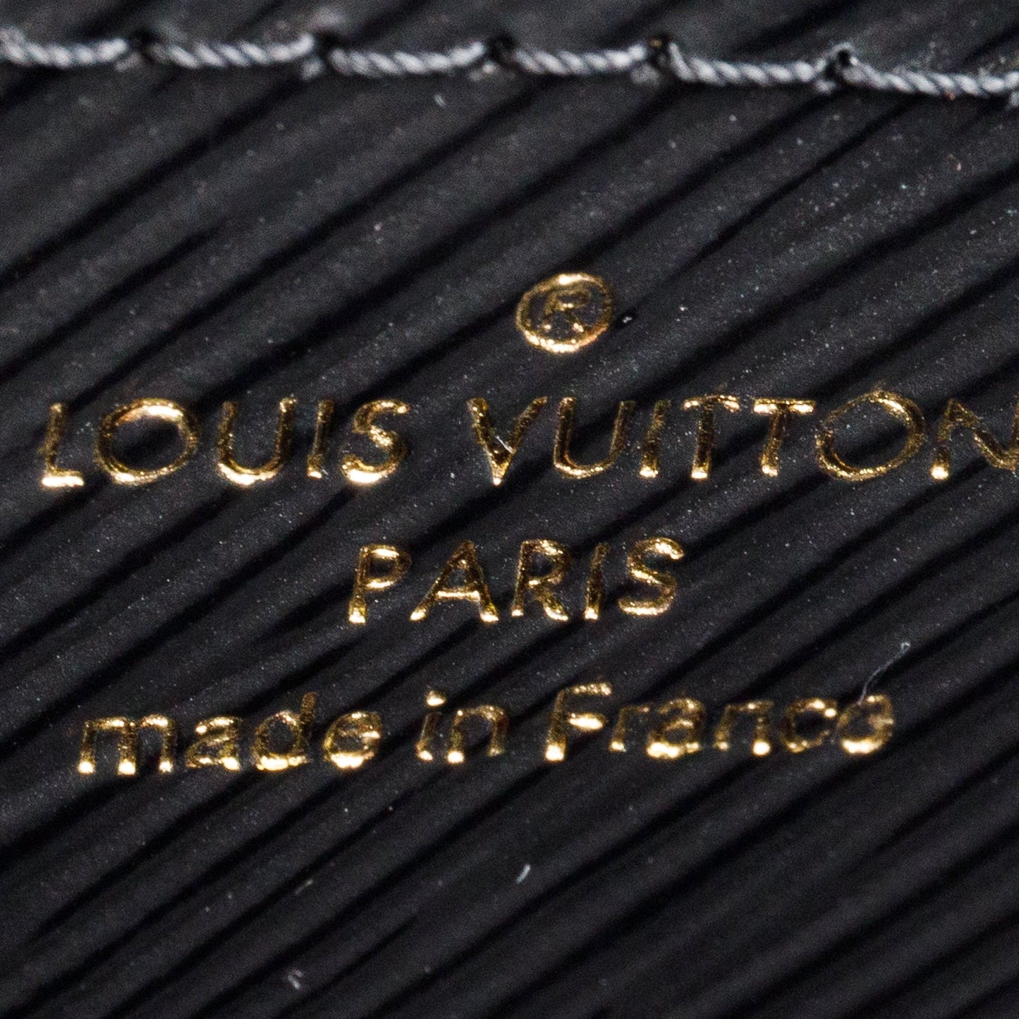 Louis Vuitton Black Epi Leather Twist MM