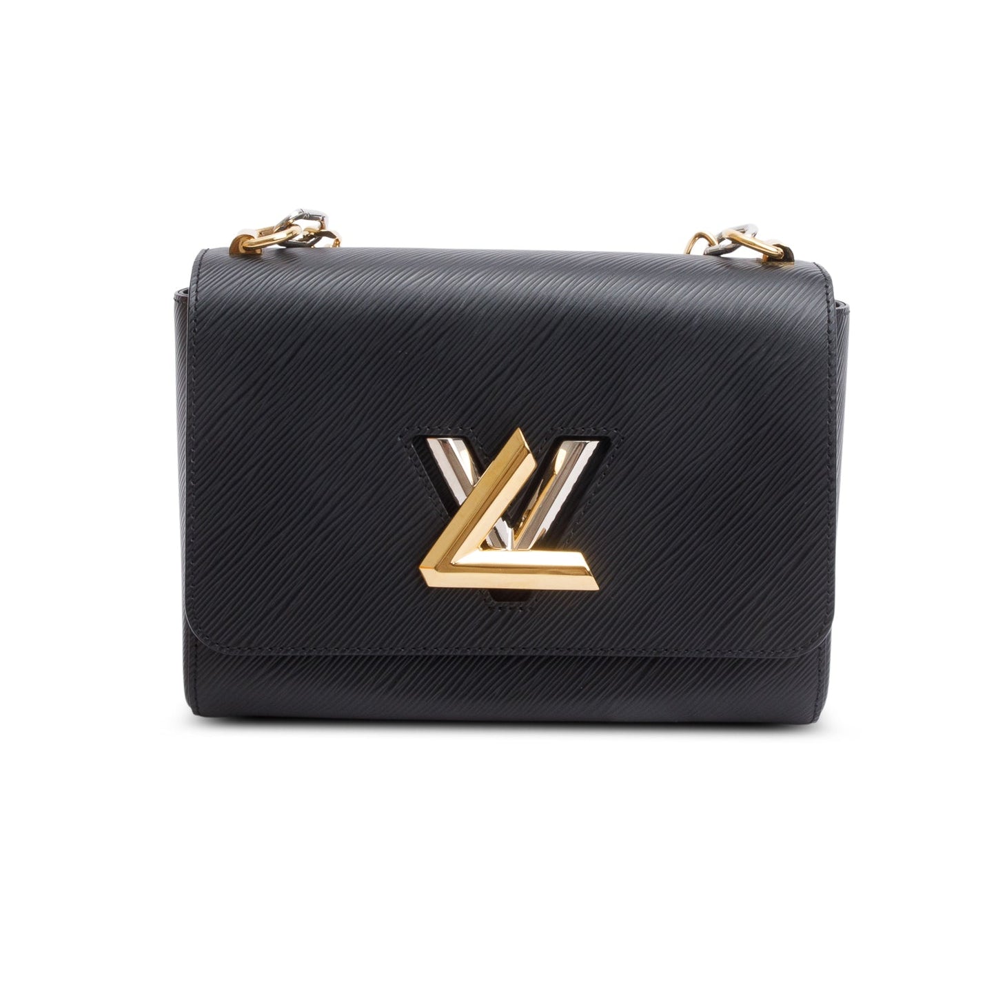 Louis Vuitton Black Epi Leather Twist MM