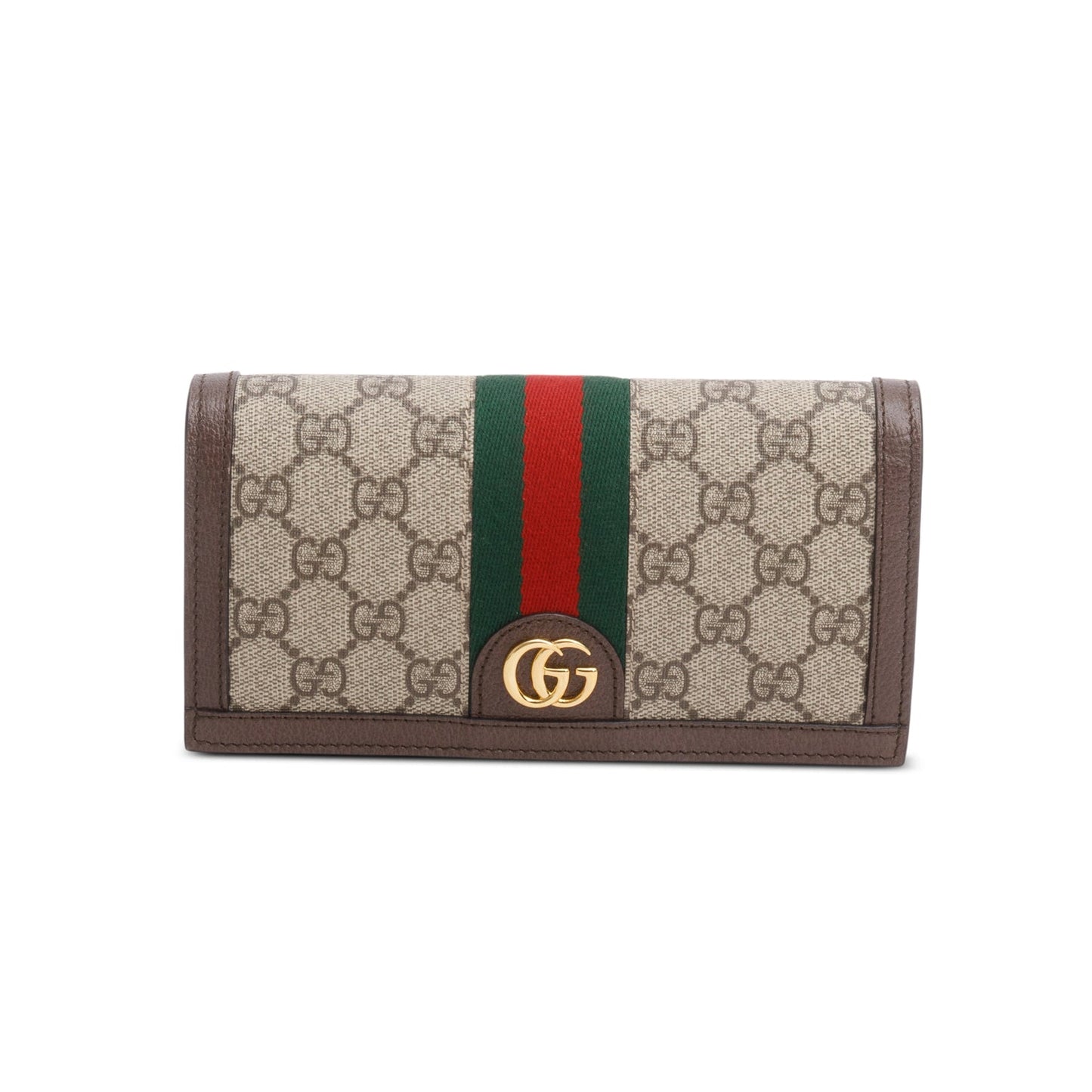 Gucci GG Supreme Monogram Web Ophidia Wallet on Chain