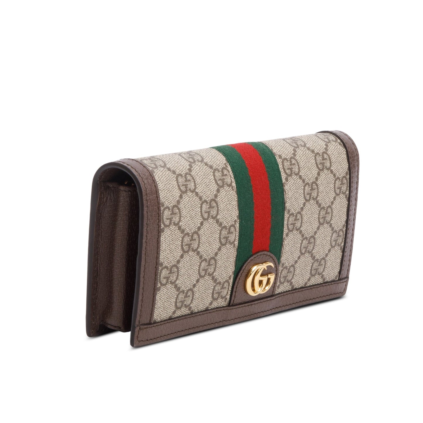 Gucci GG Supreme Monogram Web Ophidia Wallet on Chain