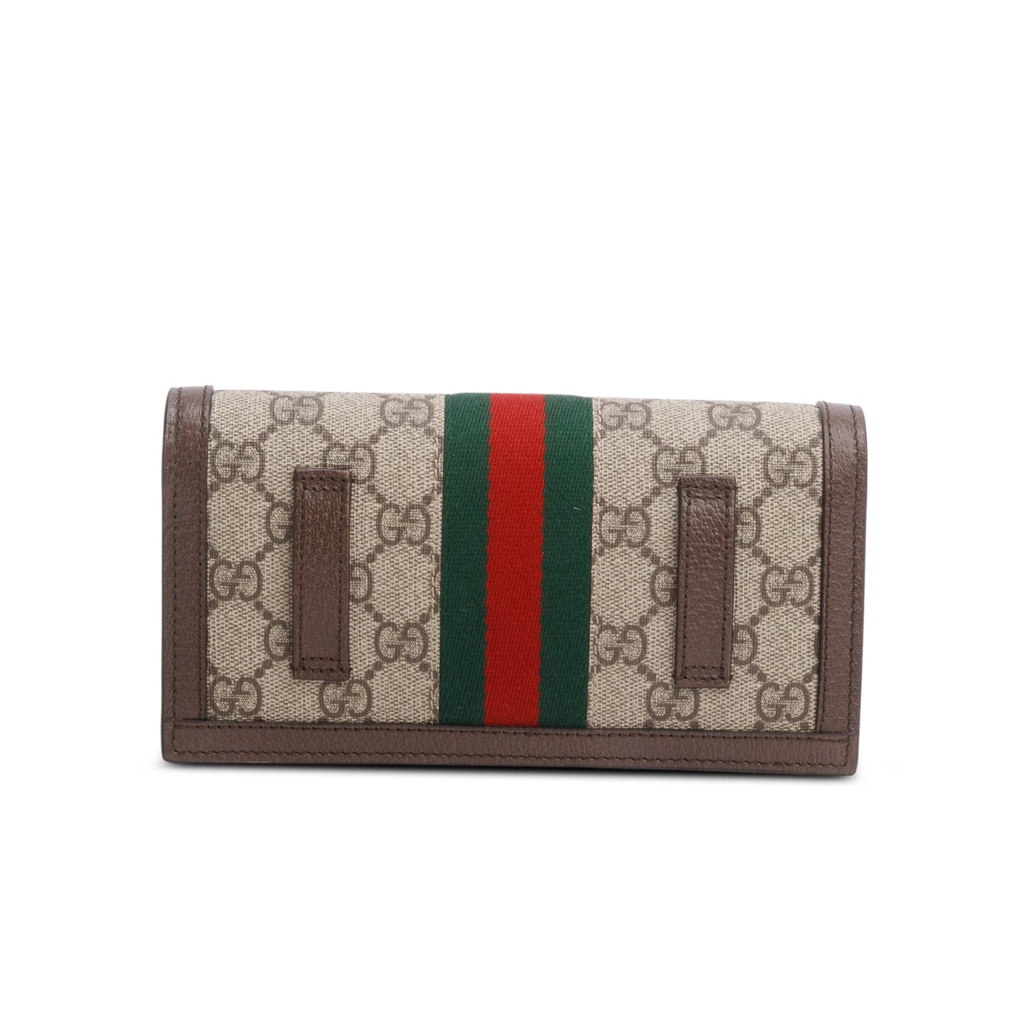 Gucci GG Supreme Monogram Web Ophidia Wallet on Chain