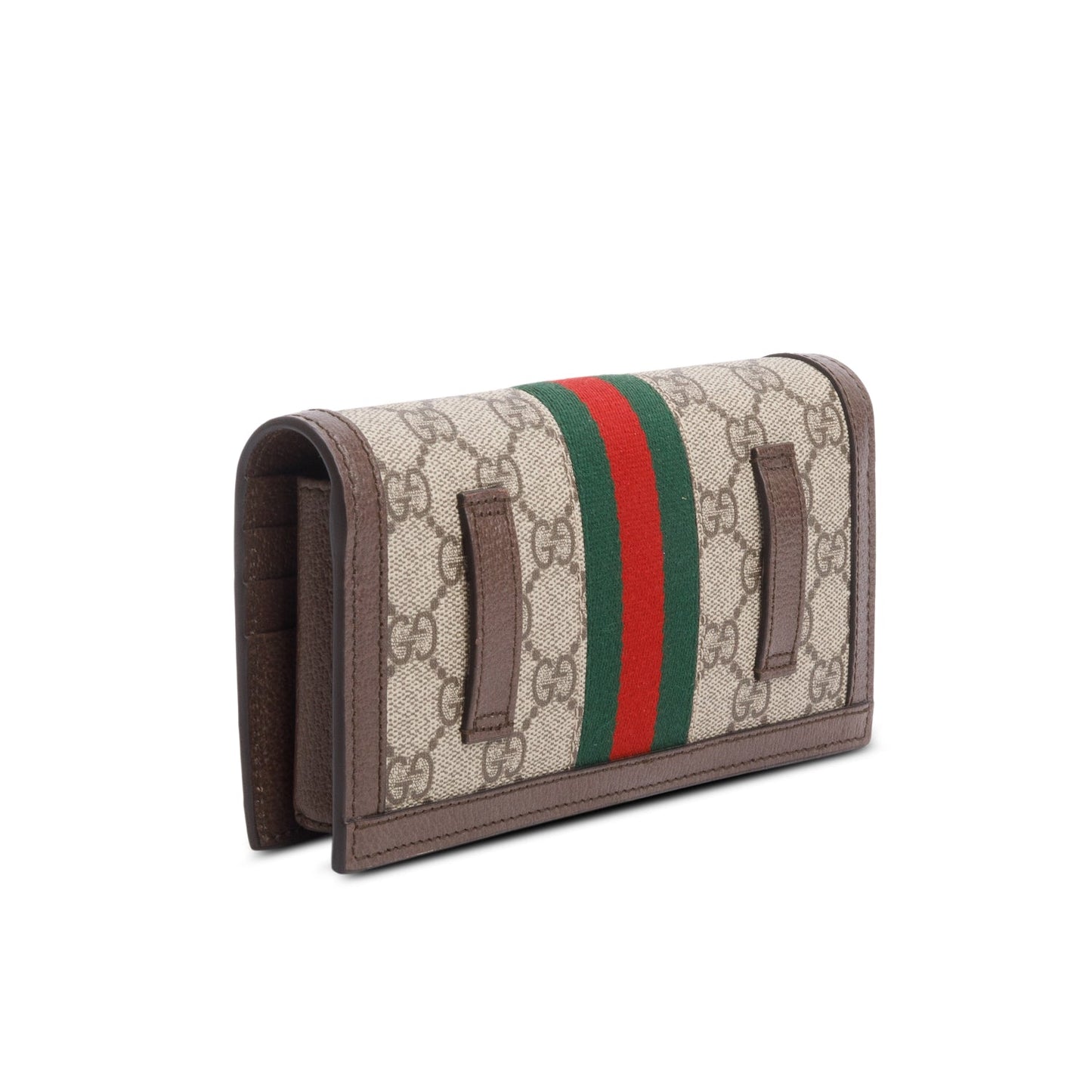 Gucci GG Supreme Monogram Web Ophidia Wallet on Chain