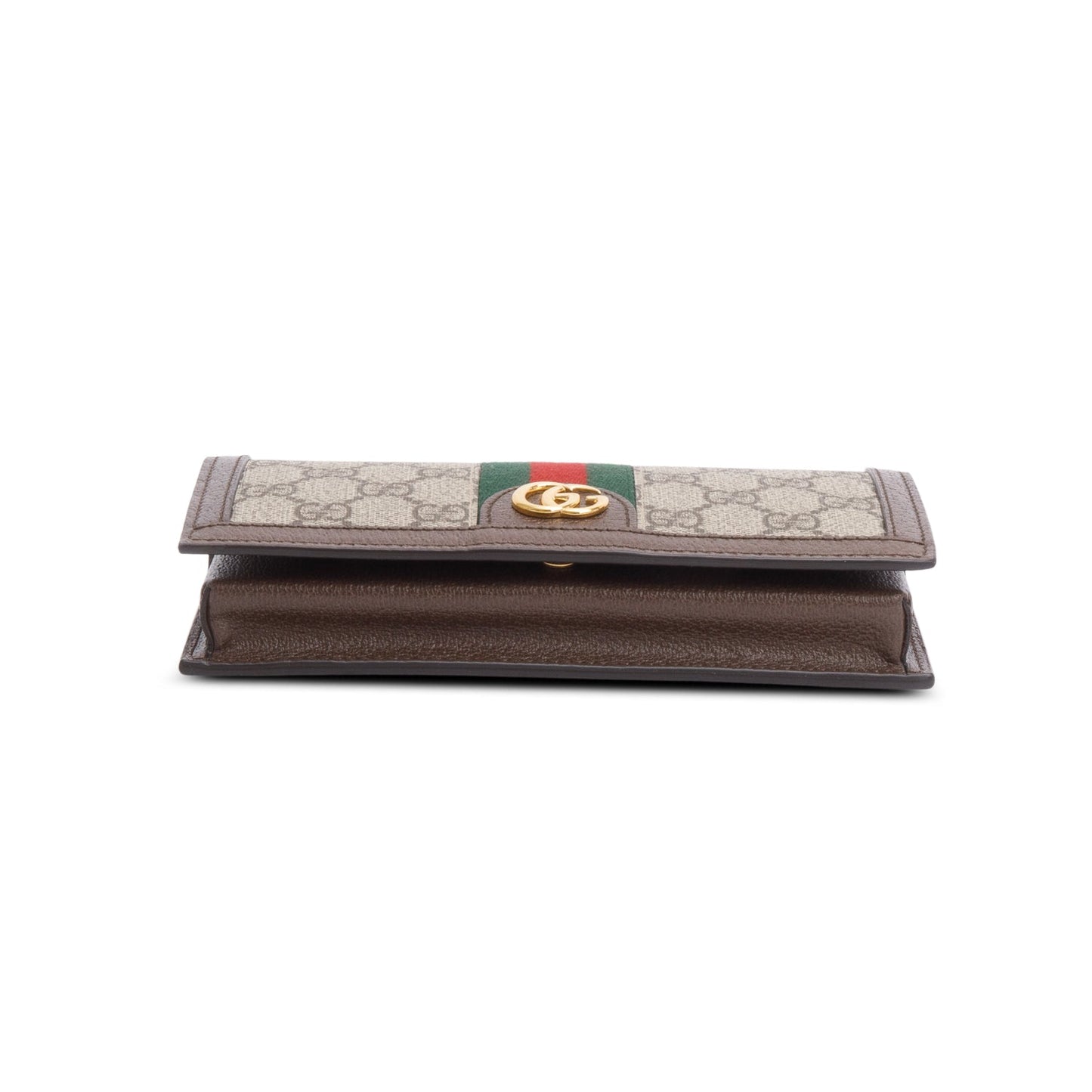 Gucci GG Supreme Monogram Web Ophidia Wallet on Chain
