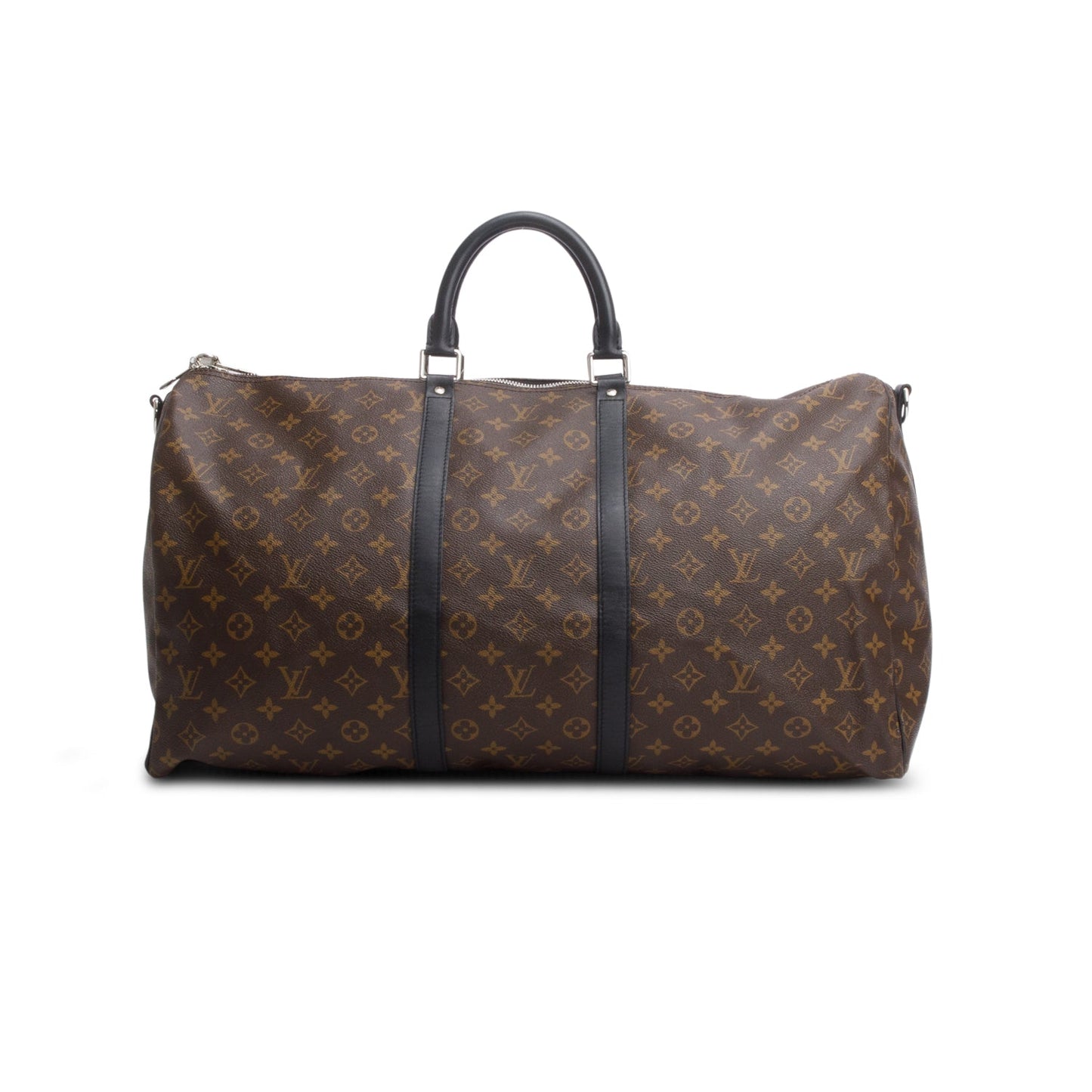Louis Vuitton Monogram Macassar Keepall Bandouliere 55