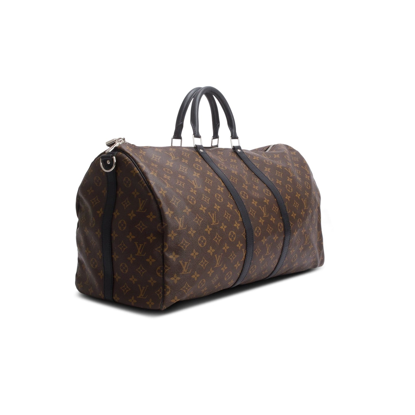 Louis Vuitton Monogram Macassar Keepall Bandouliere 55