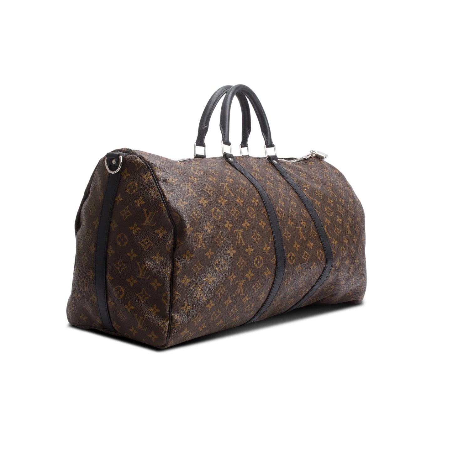 Louis Vuitton Monogram Macassar Keepall Bandouliere 55