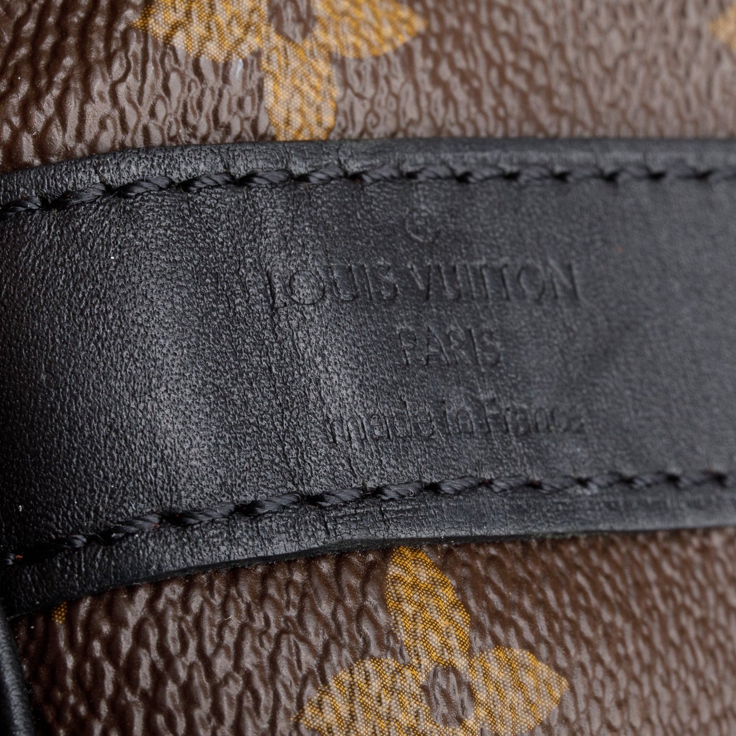 Louis Vuitton Monogram Macassar Keepall Bandouliere 55