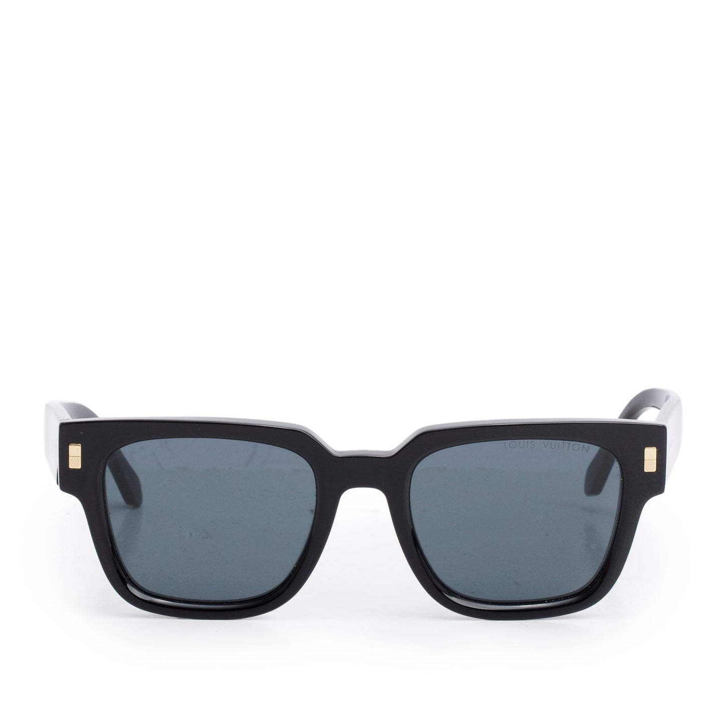 Louis Vuitton 2024 Z1496W Black Acetate LV Escape Square Sunglasses