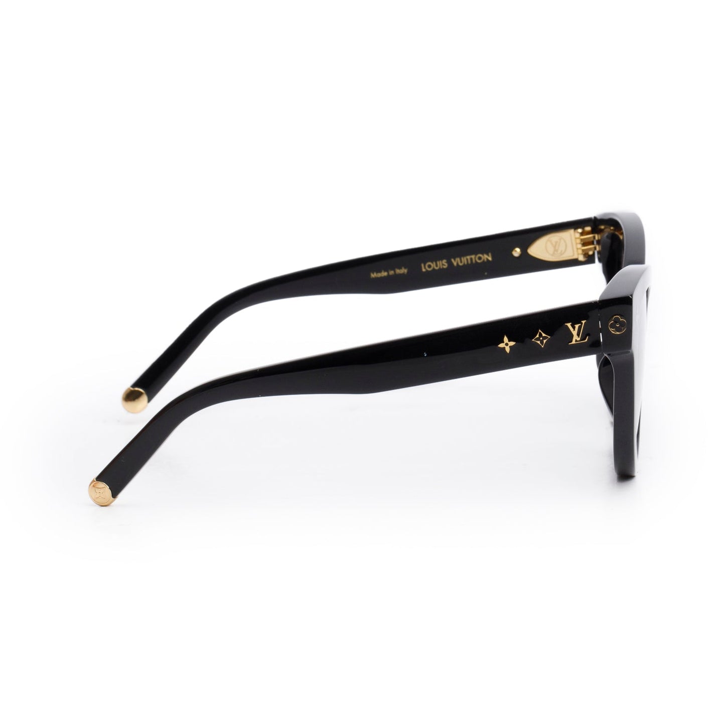 Louis Vuitton 2023 Z1908E Black Acetate My Monogram Cat-Eye Sunglasses