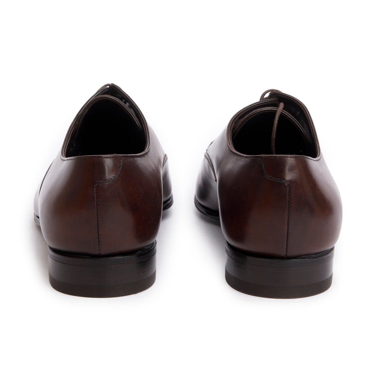 Louis Vuitton Brown Leather Mayflower Derby Shoes, Men's Size 8.5