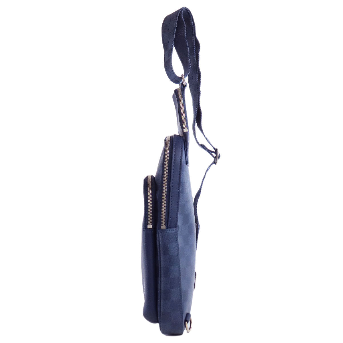 LOUIS VUITTON Sling bag ï¼®40439 Damier Anfini Navy Avenue Sling Bag