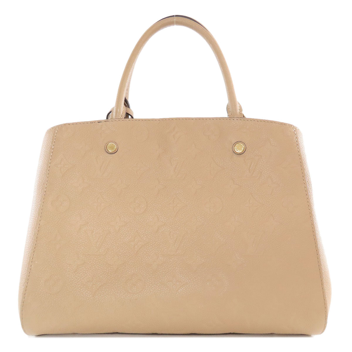 LOUIS VUITTON Handbag M41152 Ann Platt beige Montaigne MM