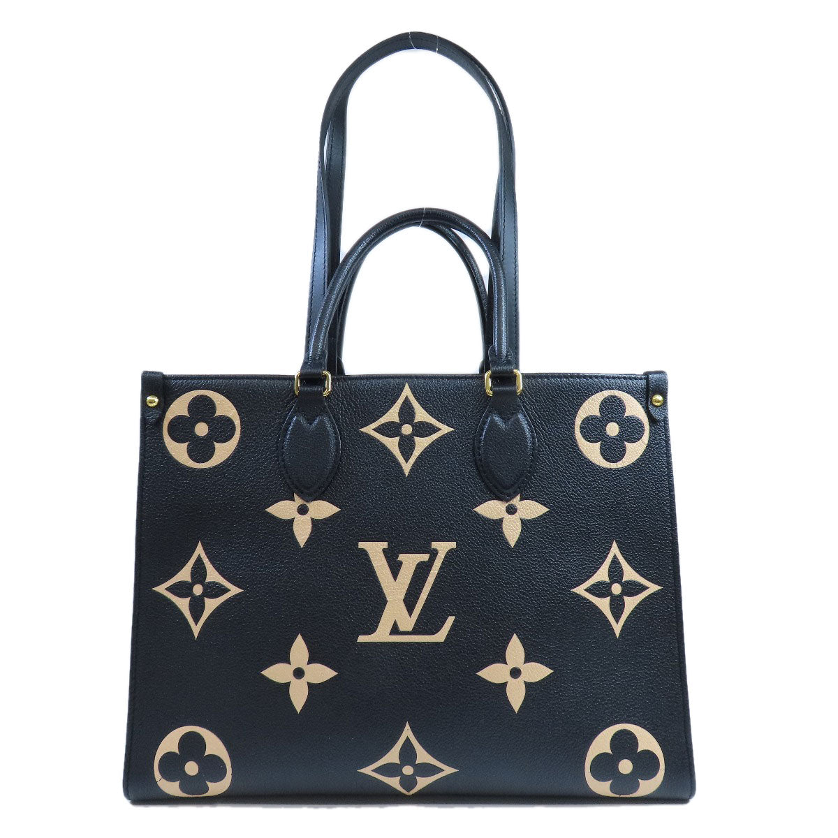 LOUIS VUITTON Tote Bag M45495 Ann Platt black On the Go MM Women