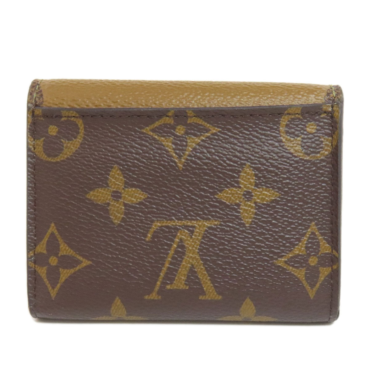 LOUIS VUITTON Bifold Wallet M80725 Monogram reverse Brown Zoe Women
