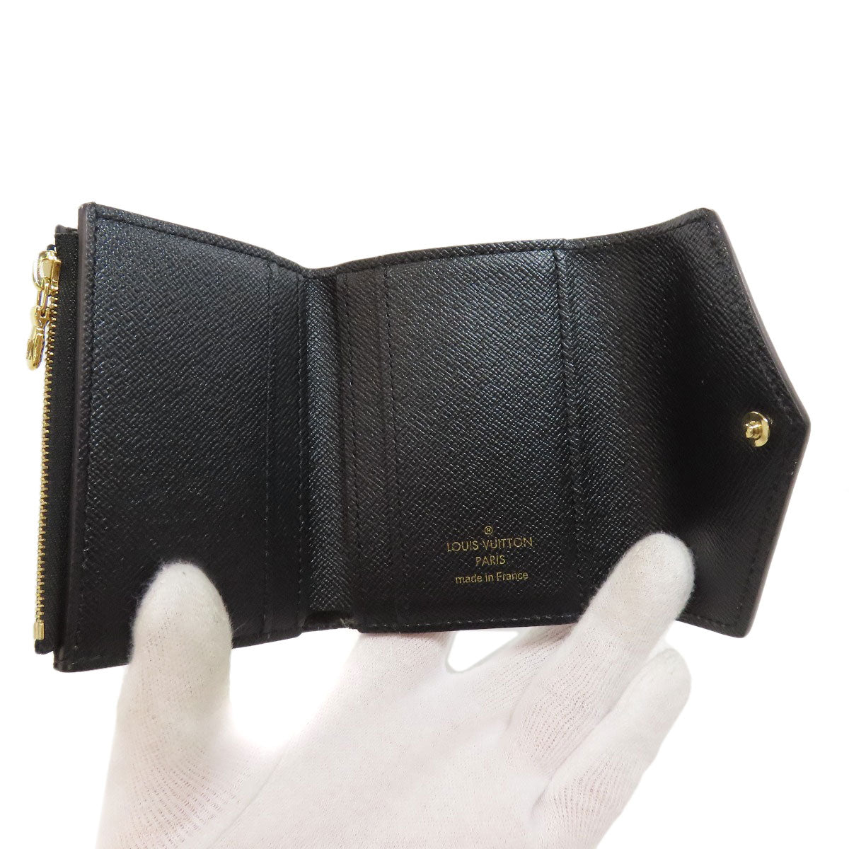 LOUIS VUITTON Bifold Wallet M80725 Monogram reverse Brown Zoe Women