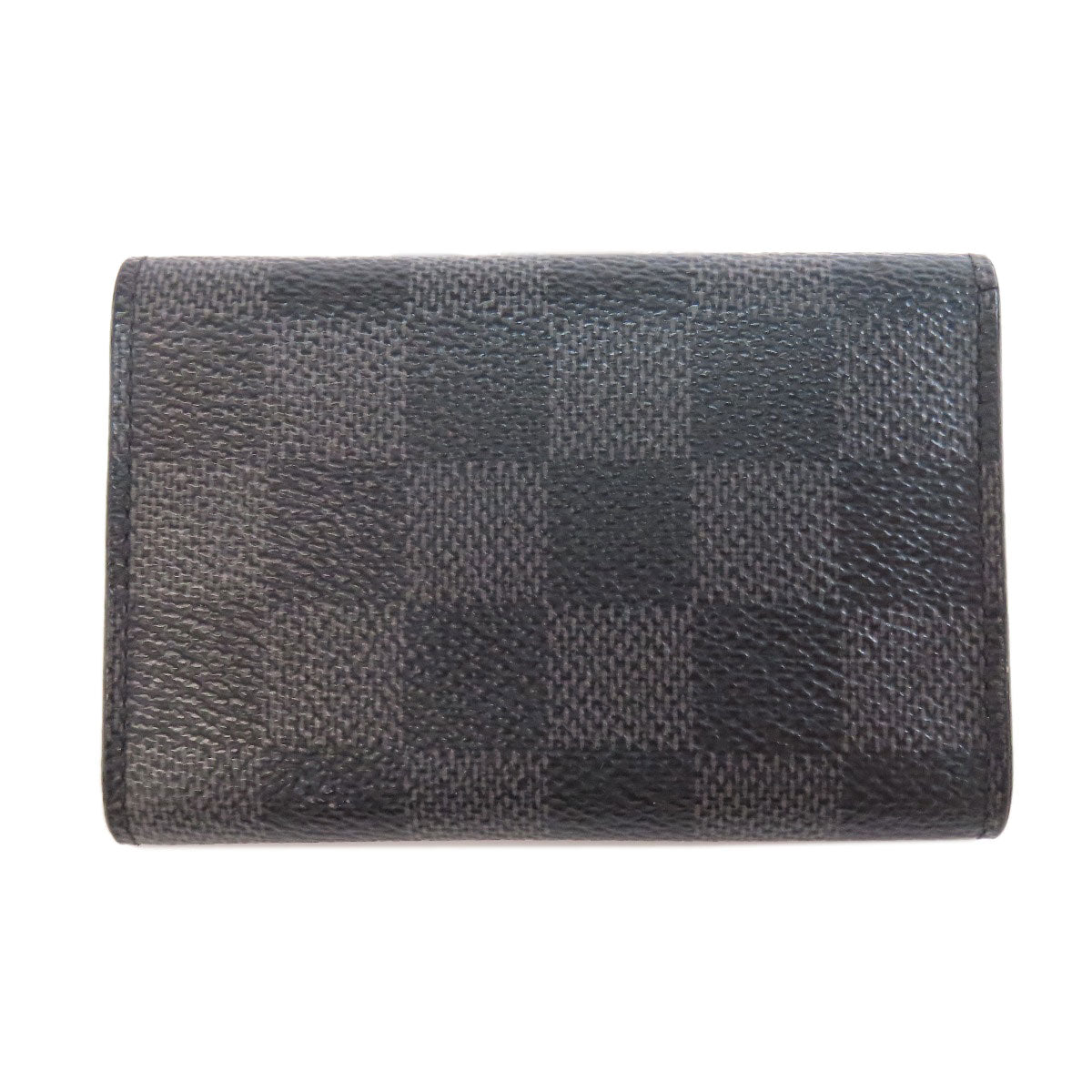 LOUIS VUITTON Key case Key holder M62662 Damier canvas black Multicles6