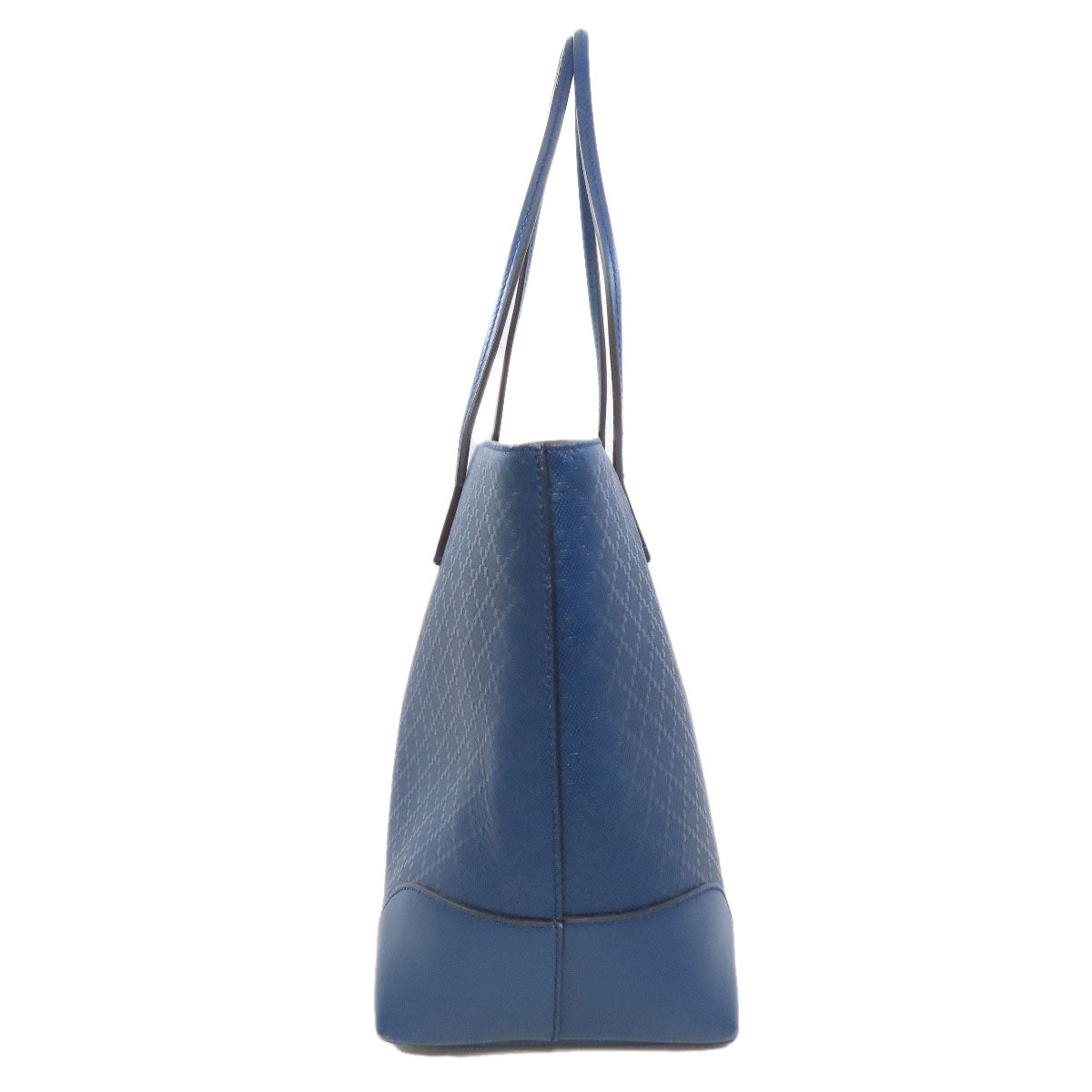 GUCCI Tote Bag 353397 leather blue Diamante Women