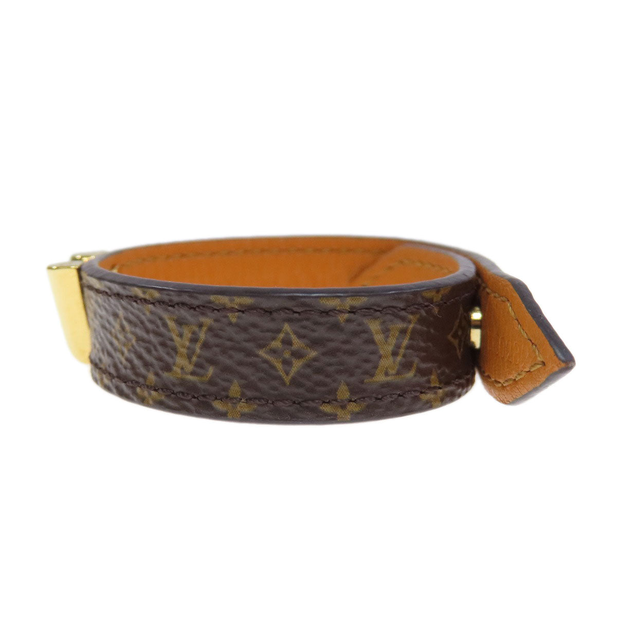 LOUIS VUITTON bracelet M6042 Monogram canvas Brown Essential V Women