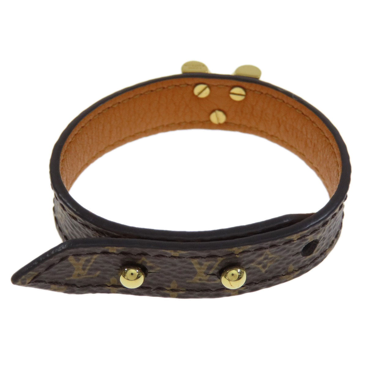 LOUIS VUITTON bracelet M6042 Monogram canvas Brown Essential V Women
