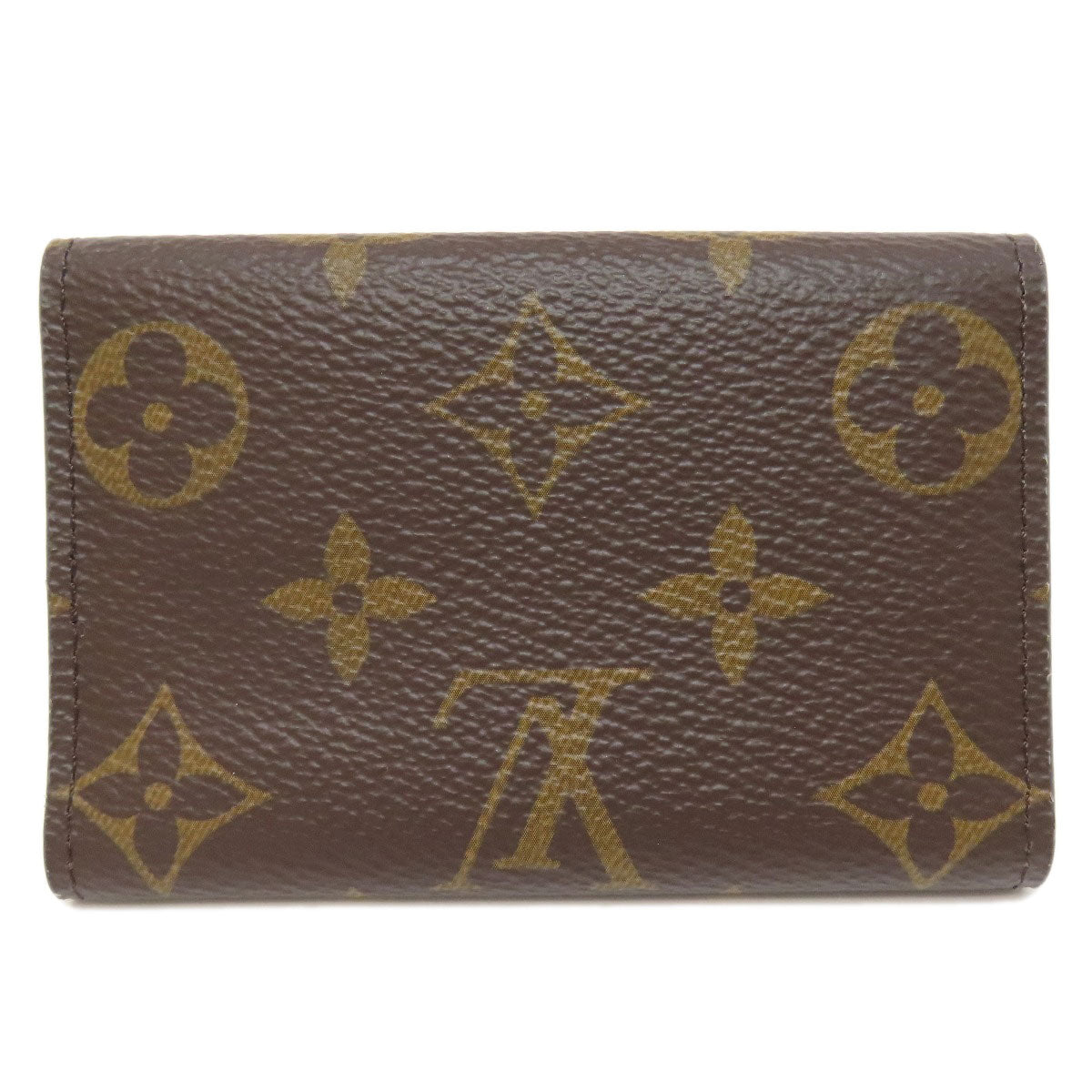 LOUIS VUITTON Key case Key holder  M62630 Monogram canvas Brown Multicles6 Women(Unisex)
