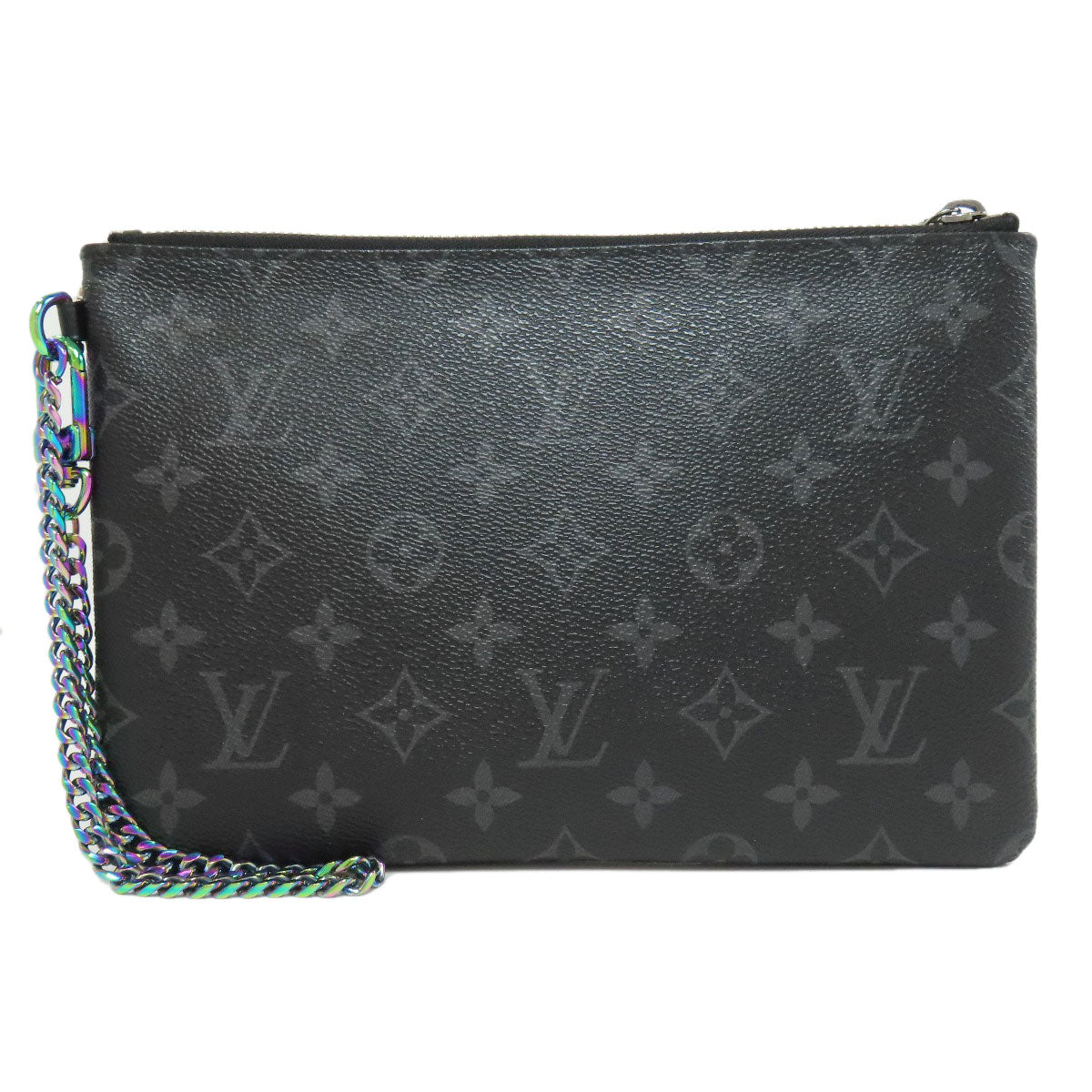 LOUIS VUITTON iPad case M64449 Monogram canvas black Fragment collaboration Women