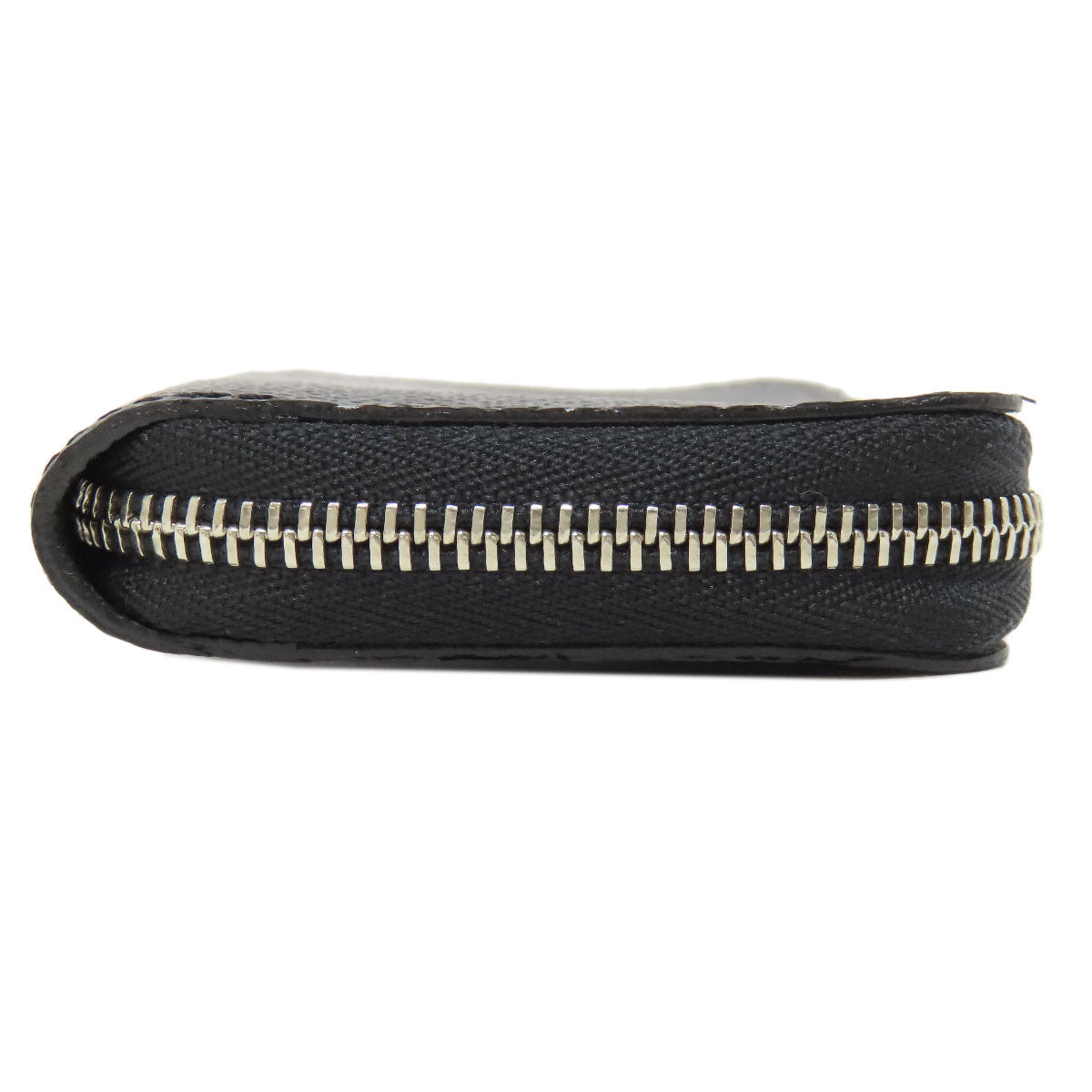 LOUIS VUITTON Coin case N63076 Damier canvas black Zippy coin purse mens