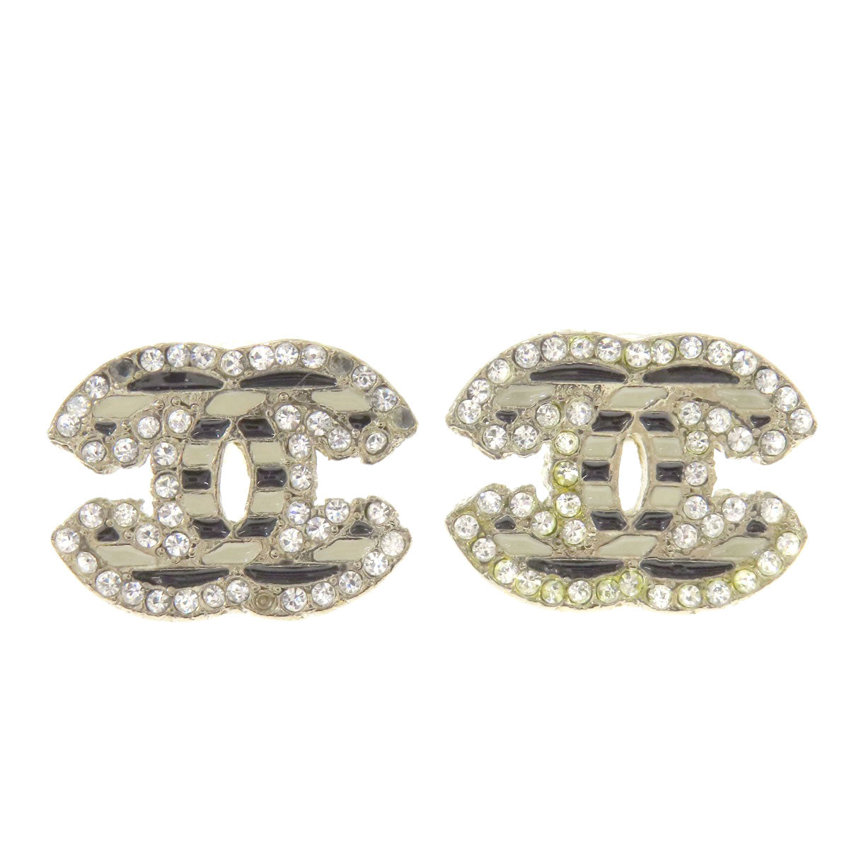 CHANEL Pierce metallic gold COCO Mark