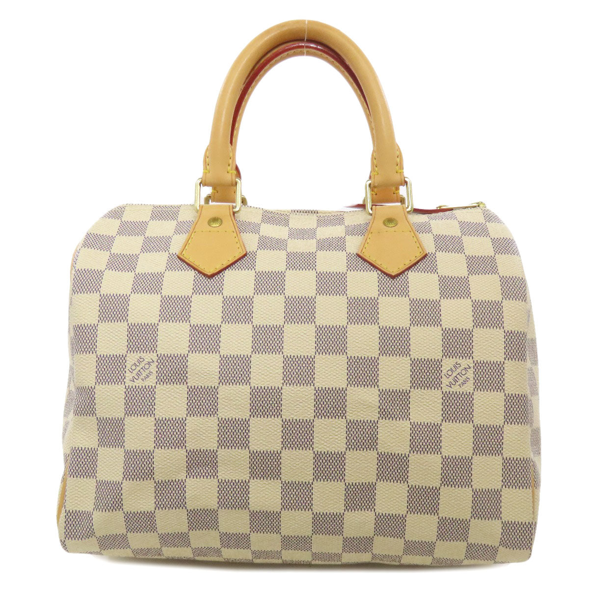 LOUIS VUITTON Boston Duffel bag N41534 Damier canvas white Speedy 25 Women