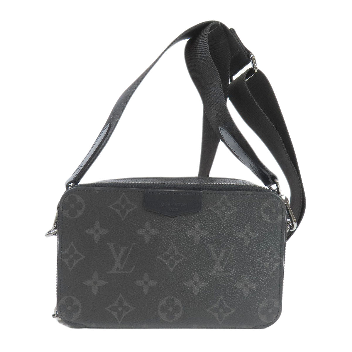 LOUIS VUITTON Shoulder Bag M81260 Monogram Eclipse black Alpha Wearables