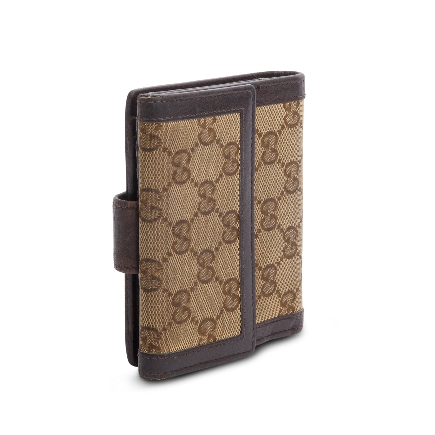 Gucci Beige GG Supreme Bi-Fold Wallet