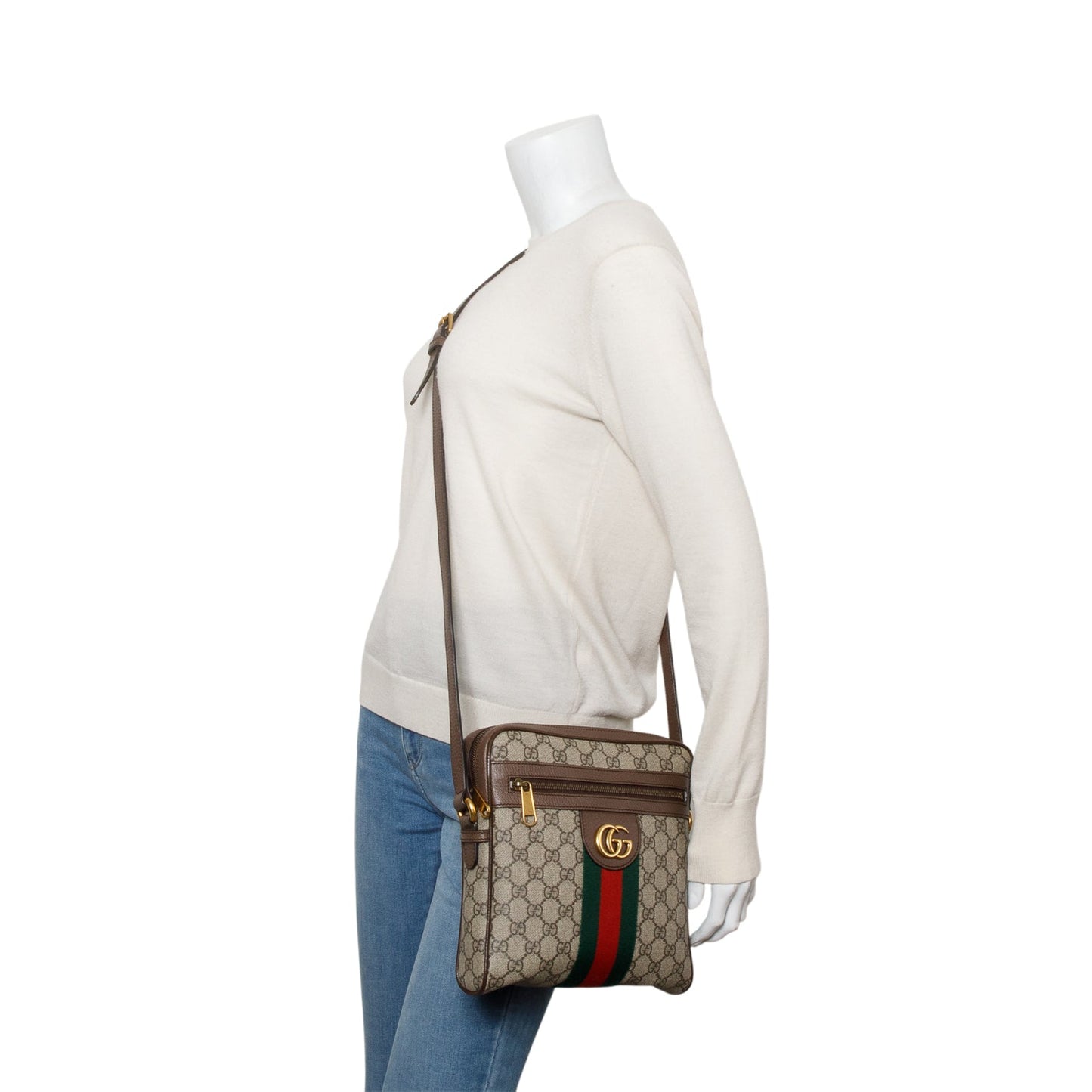 Gucci GG Supreme Ophidia GG Small Messenger Bag