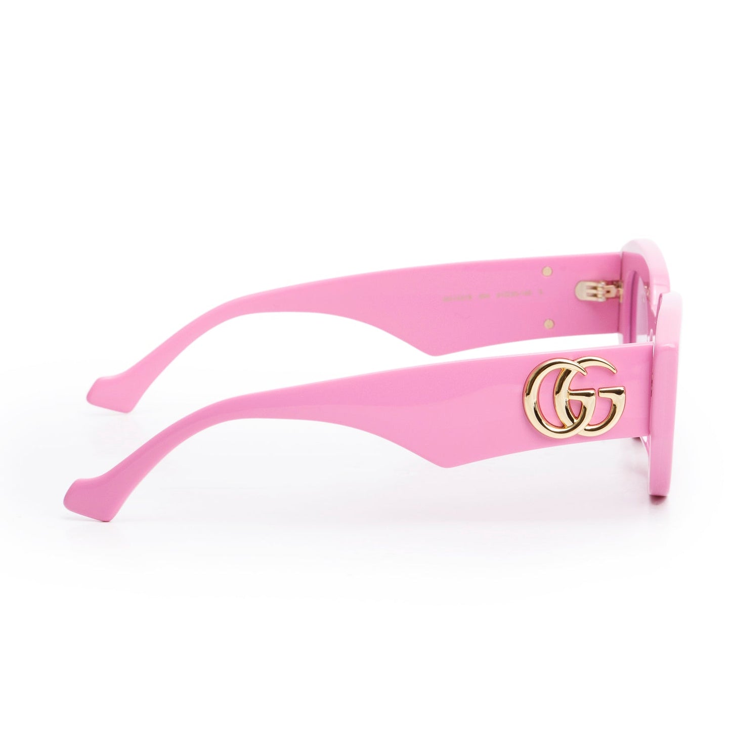 Gucci GG1421S Pink Acetate GG Marmont Cat-Eye Sunglasses