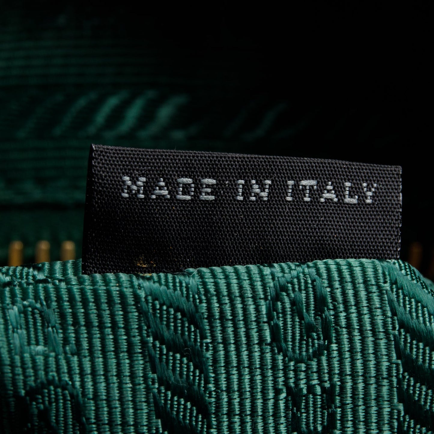Prada Green Saffiano-Trimmed Tessuto Nylon Tote