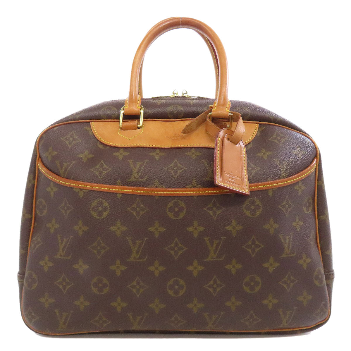 LOUIS VUITTON Handbag M47270 Monogram canvas Brown Deauville Women