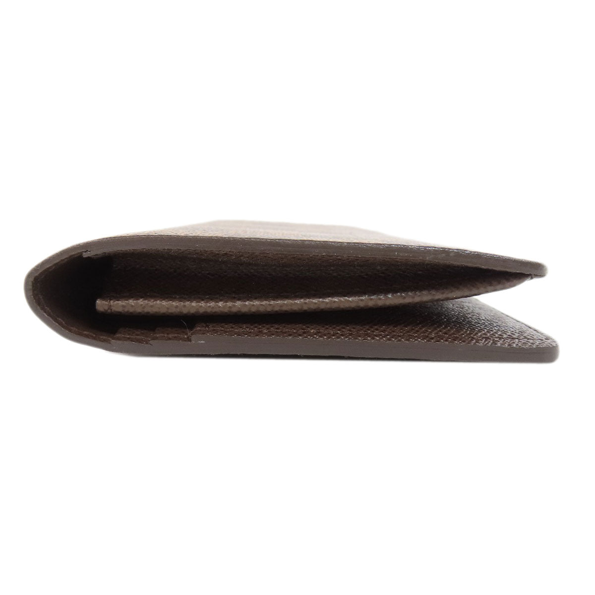 LOUIS VUITTON Long Wallet Purse N60017 Damier canvas Brown Portefeuilleï¿½EBrazza Former mens