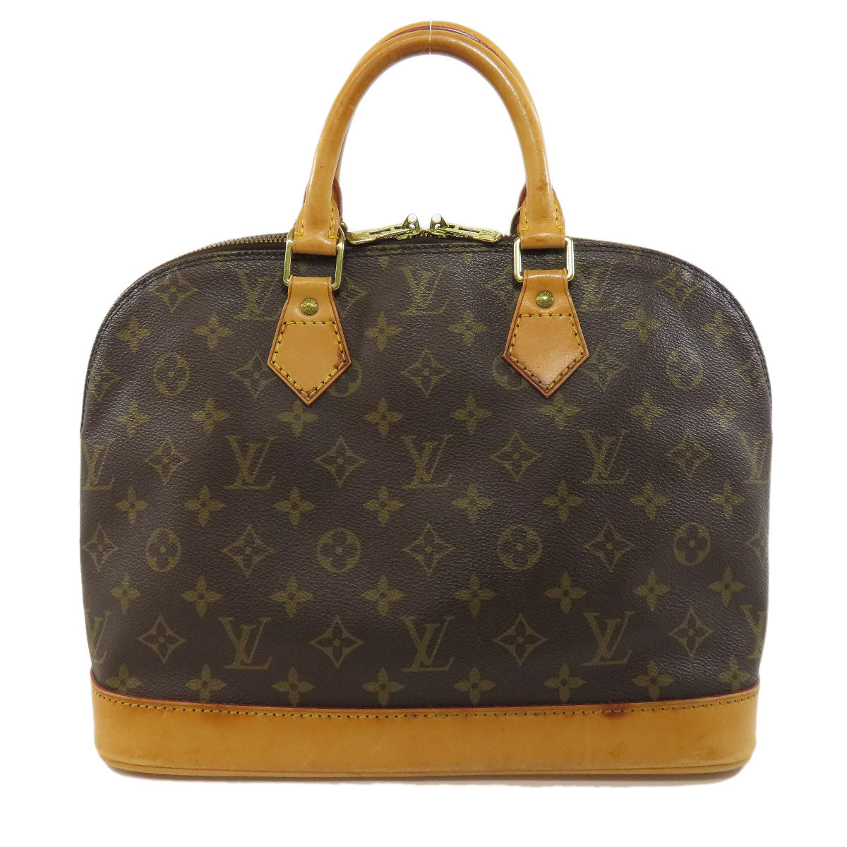 LOUIS VUITTON Handbag M51130 Monogram canvas Brown Alma Women