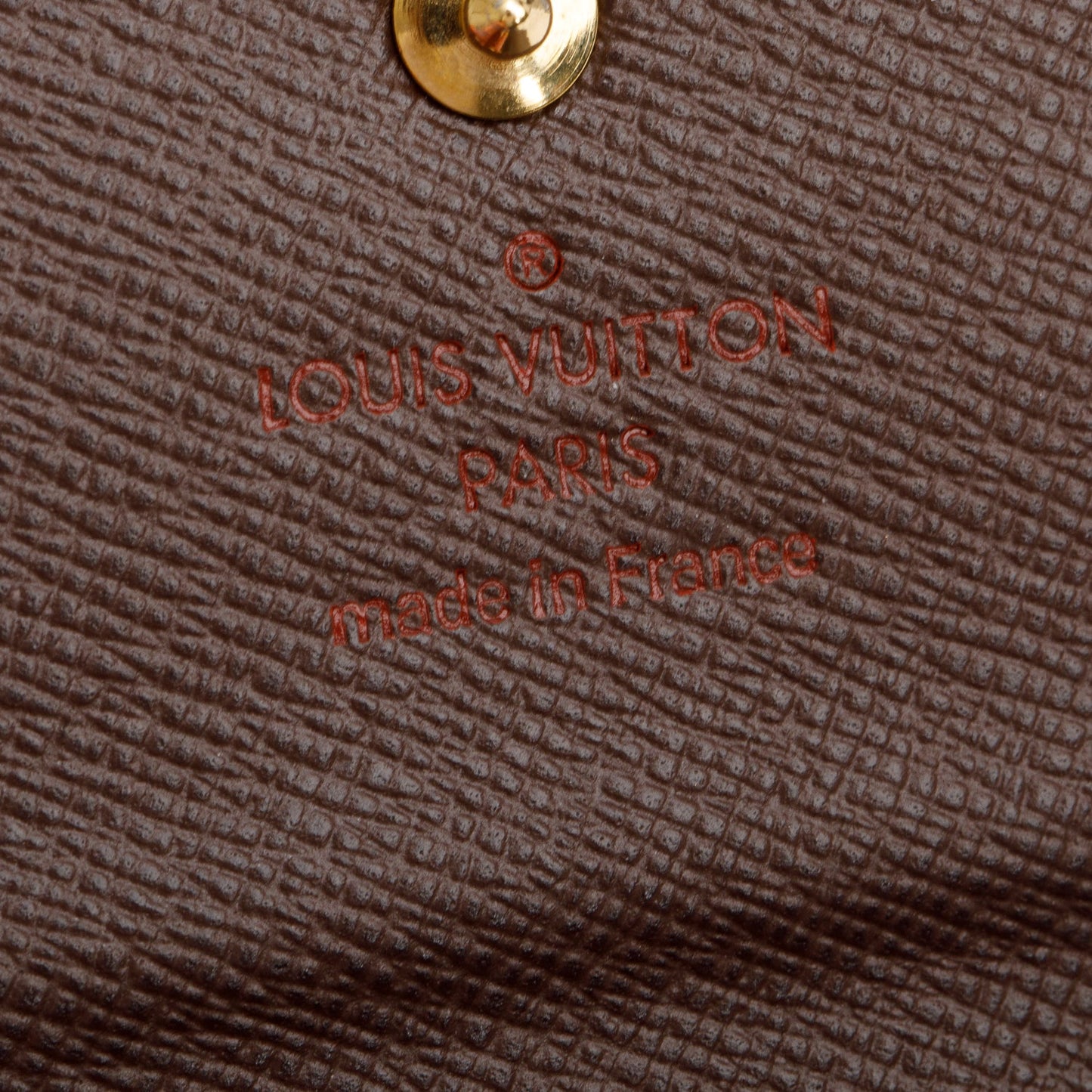Louis Vuitton Damier Ebene 6 Key Holder